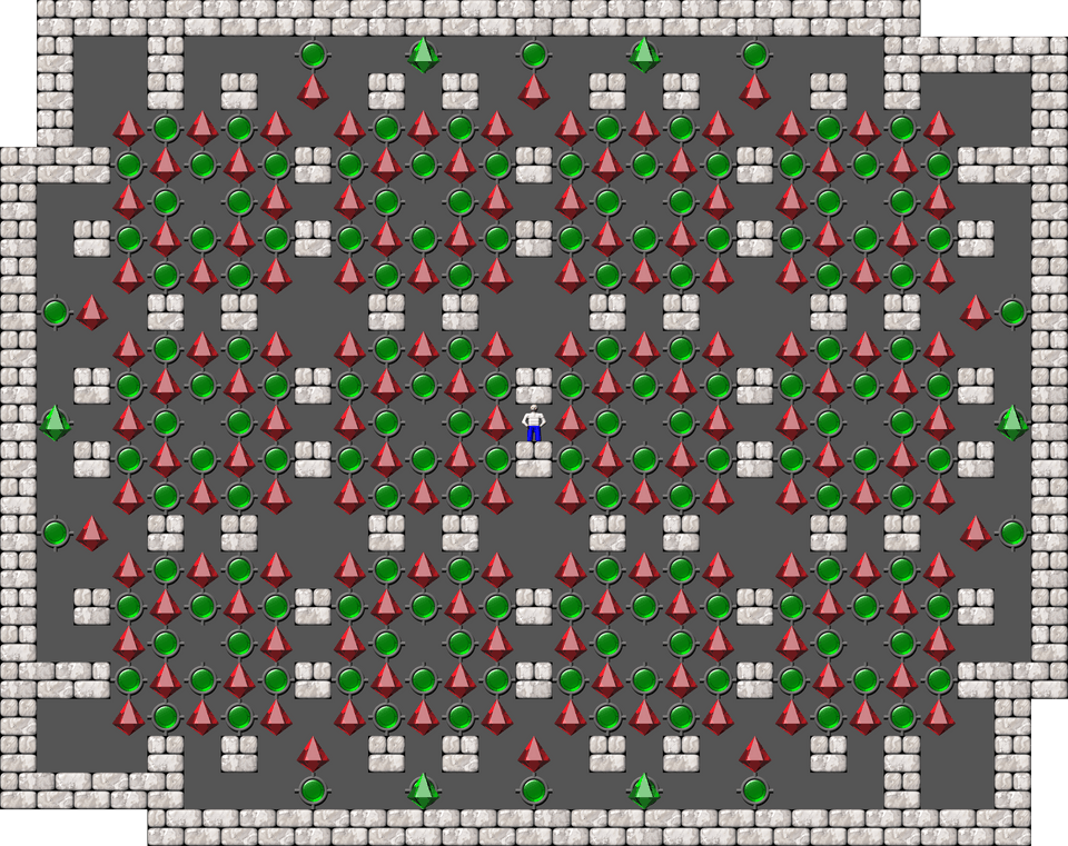 Sokoban Sasquatch 06 Arranged level 54